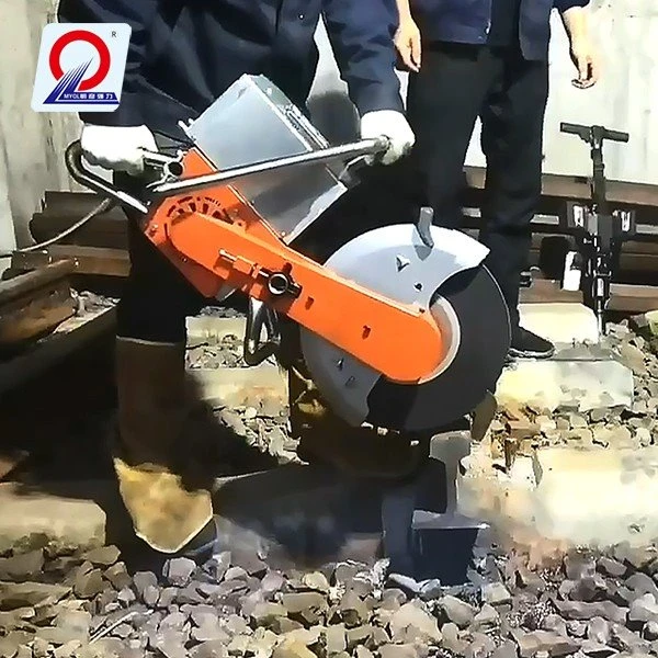 Lithium battery railway cutting machine